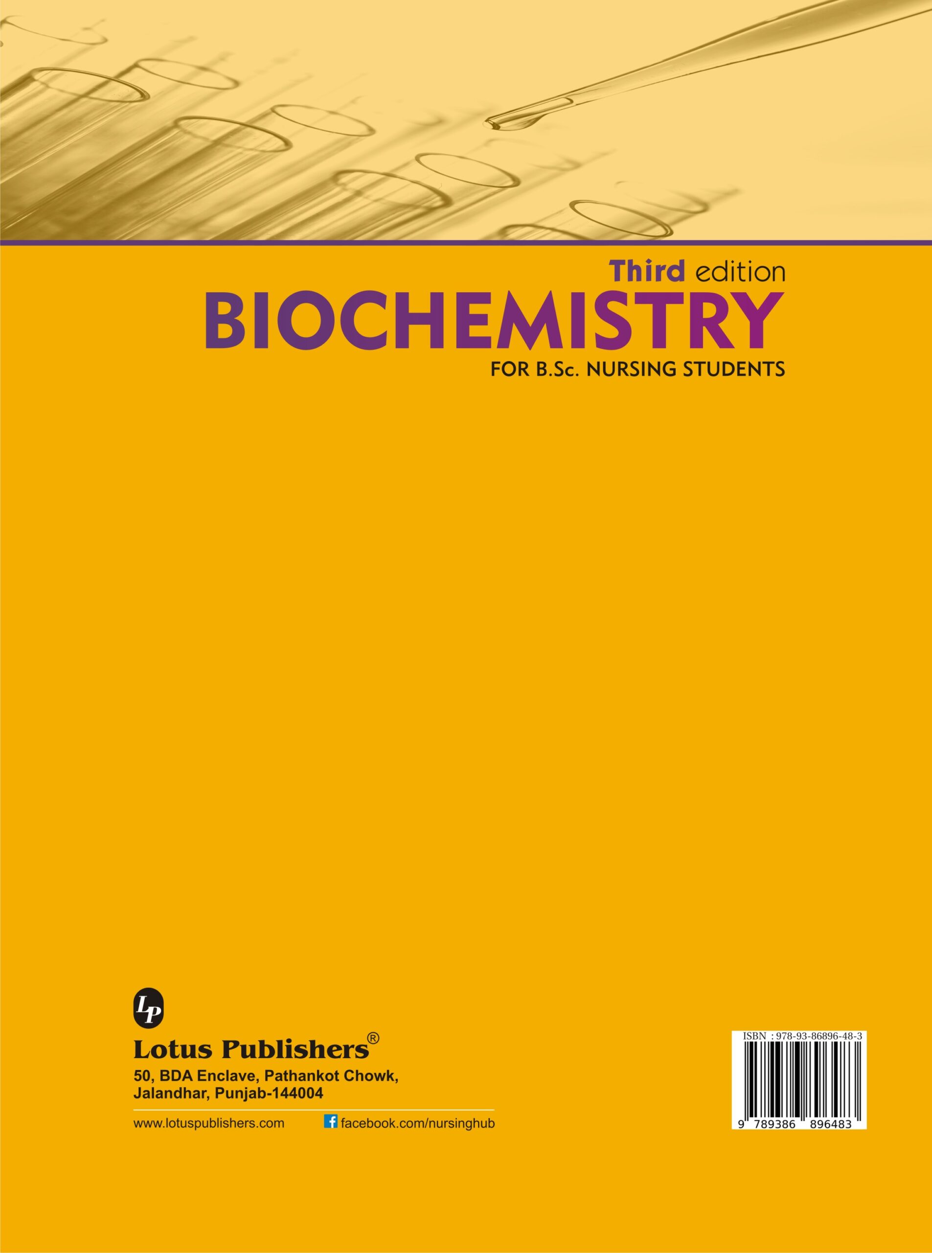 Applied Biochemistry For B.Sc. Nursing Students 3rd Edition | Lotus ...